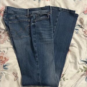 Elegant Blue Boot Cut Jeans